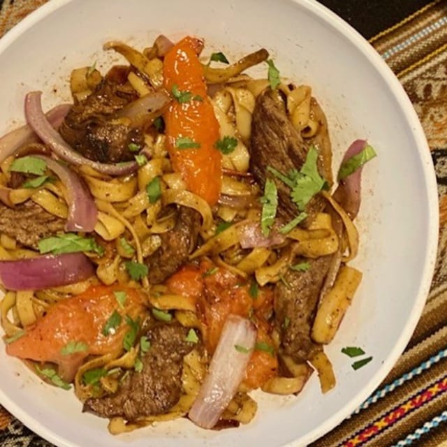 Tallarin Saltado.
