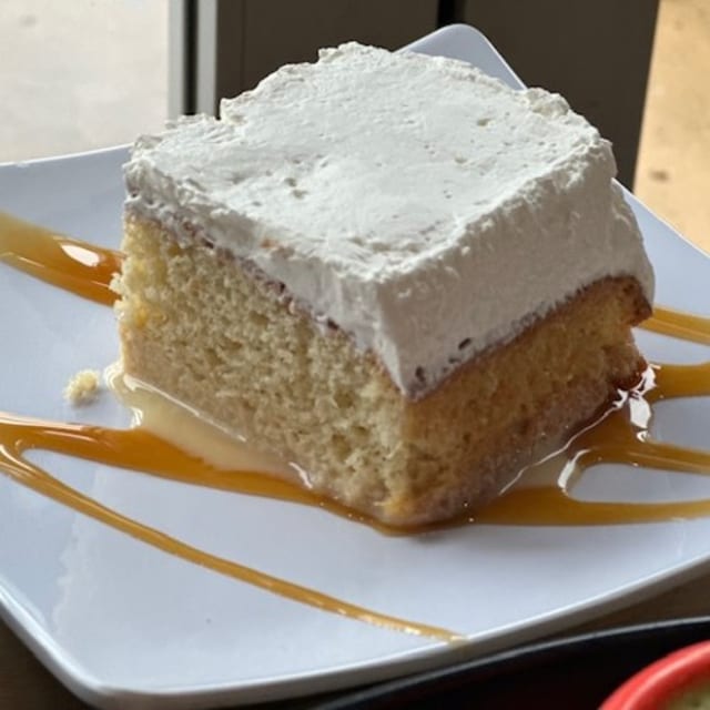 Tres Leches Cake.